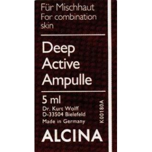 Alcina Deep Active Ночные ампулы для комбинированной кожи 5 мл
