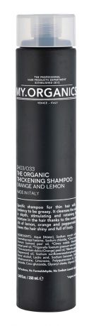 My.Organics Органический шампунь для тусклых и жирных волос с маслами апельсина и лимона 250 мл
