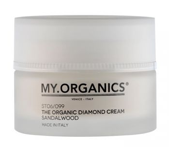 My.Organics Органический бриллиантовый крем для питания и блеска с маслом сандалового дерева 50 мл