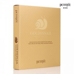 PETITFEE Gold & Snail Гидрогелевая маска для лица с золотом и улиткой