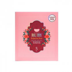 KOELF Ruby & Bulgarian Rose Гидрогелевая маска для лица с рубином