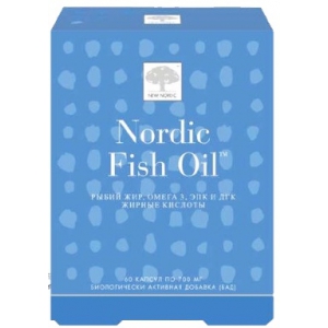 NEW NORDIC Fish Oil Витамины с рыбьим жиром № 60 700 мг
