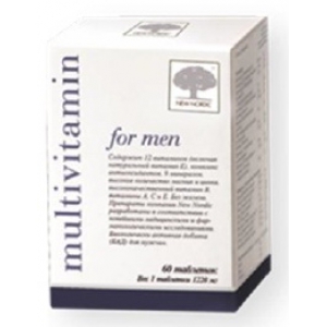 NEW NORDIC For Men Витамины для мужчин №60