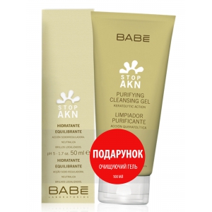 BABE Laboratorios Набор для проблемной кожи Балансирующий крем + Очищающий гель