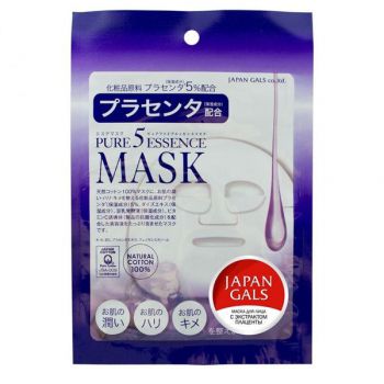 Japan Gals Японская маска с плацентой Pure5 Essential