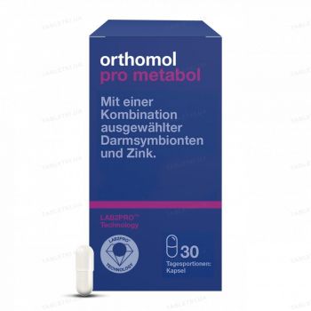 Orthomol Pro Metabol Ортомол Про Метабол 30 капсул для микрофлоры кишечника