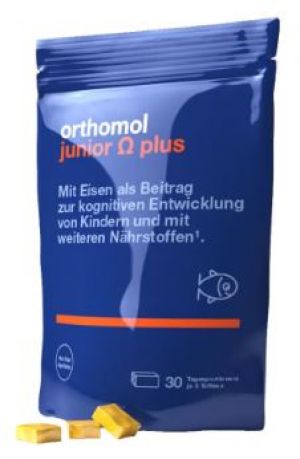 Orthomol Junior Omega Plus Ортомол Джуниор Омега для детей, 30 дн