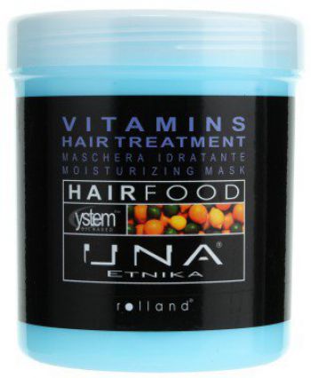 Rolland UNA Hair Food Vitamins Маска для увлажнения волос с Витаминами