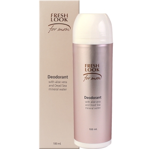 Fresh Look Deodorant for men Крем-дезодорант с алоэ-вера и минералами мертвого моря для мужчин (Фреш Лук)