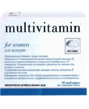NEW NORDIC Multivitamin For Women Витамины для женщин №90