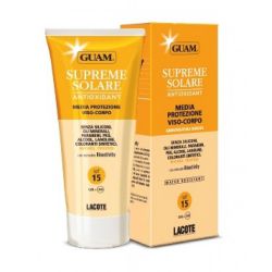 GUAM Supreme Solare Солнцезащитный крем c антиоксидантным действием SPF 15