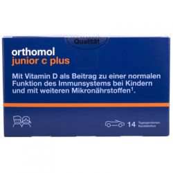Orthomol Junior C Plus Витамины для детей Ортомол Джуниор С Плюс