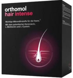 Orthomol Hair Intense Ортомол Интенс от выпадения и для роста волос, 180 капсул