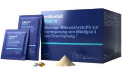 Orthomol Vital M Витамины для мужчин от стресса и иммунитета Ортомол Витал, 30 дней